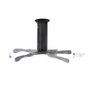 Tooq PJ1010TN-B Soporte de Techo Giratorio Negro